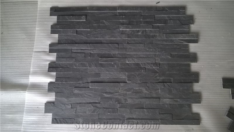 On Sales Z-Clad Dark Grey/Black Slate Decorative Stone