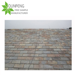 Split Surface Colorful Rusty and Multicolor Slate Roof Tile/Roofing Slate/Roofing Tiles/Roof Covering