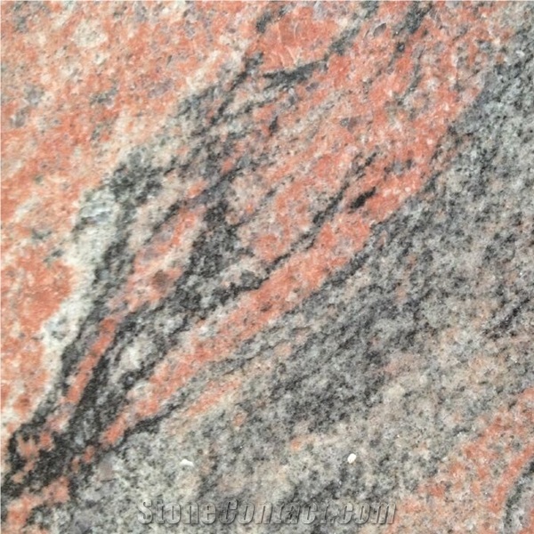 Juparana Red Granite Rustic Floor Tiles Granite Wall Covering Tiles