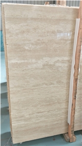 Turkish Vein Cut Beige Silver Travertine Stone Tile Lowes for Wall Tiles and Flooring Tiles