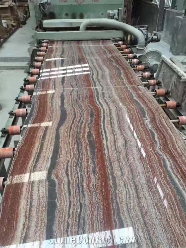 Rainbow Wood Marble Slabs & Tiles, Marble Floor & Wall Covering Tiles