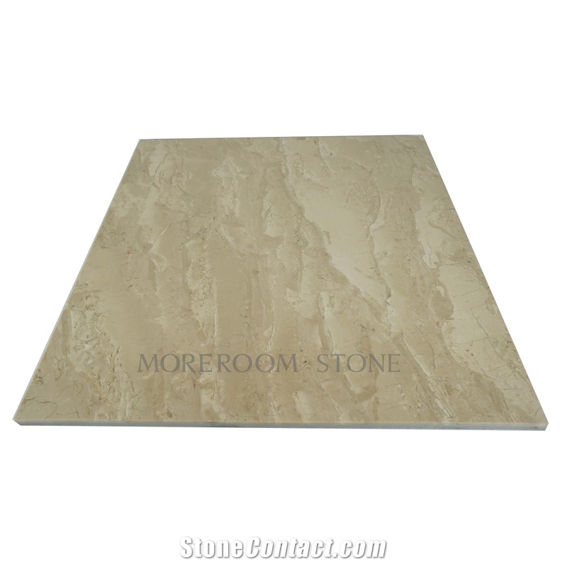 Oman Begie Oman Marble Tiles with Porcelain Base for Floor Decoration