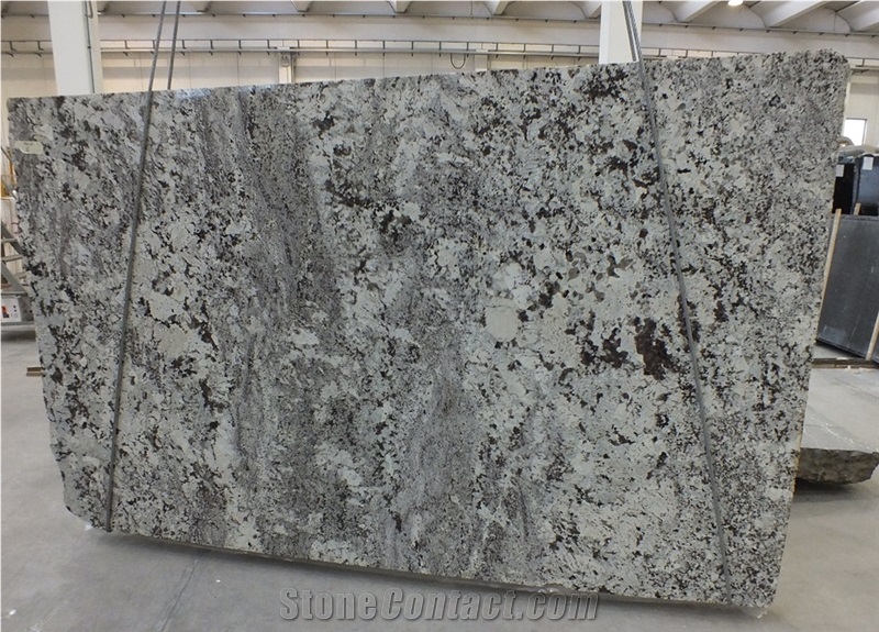 Alaska White Granite Polished Slabs