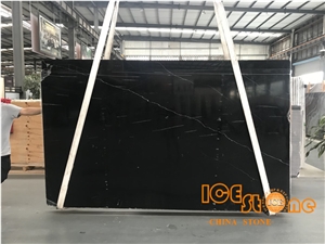 China Black/Nero Marquinna Marble,Extra Quality, Large Quantity, Very Cheap Price, Good for Floor, Wall, Countertop, Bathroom