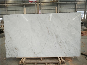 China Castro White Marble Polished Tile Cut to Size,Natural Stone Slab Tile Panel for Wall Cladding,Hotel Floor Covering Skirting Pattern