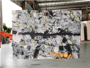 China White Beauty Ice Green Connect Primavera Marble Tiles & Slabs