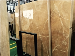 China Yellow Honey Onyx Songxiang Jade Big Slabs Surface Polished, Cut to Sizes for Flooring Tiles, Wall Cladding,Slab for Countertops