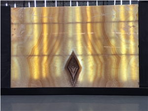 China Yellow Honey Onyx Songxiang Jade Big Slabs Surface Polished, Cut to Sizes for Flooring Tiles, Wall Cladding,Slab for Countertops