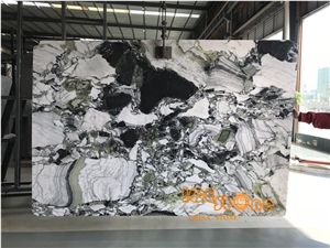 Ice Connect Marble White Beauty Ice Green Slabs and Tiles Own Quarry