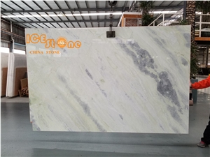 Light Jade/Furong Onyx/China Marble/Bookmatch/Grey/Green Color/Quarry