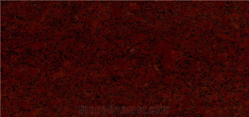 Athens Red Granite, Dyed Red Granite