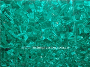 Malachite Green Gemstone Slab&Tiles/Green Semi Precious Stone Panels/Green Gemstone Slabs,Green Malachite Gemstone Slab,Green Precious Stone Slab
