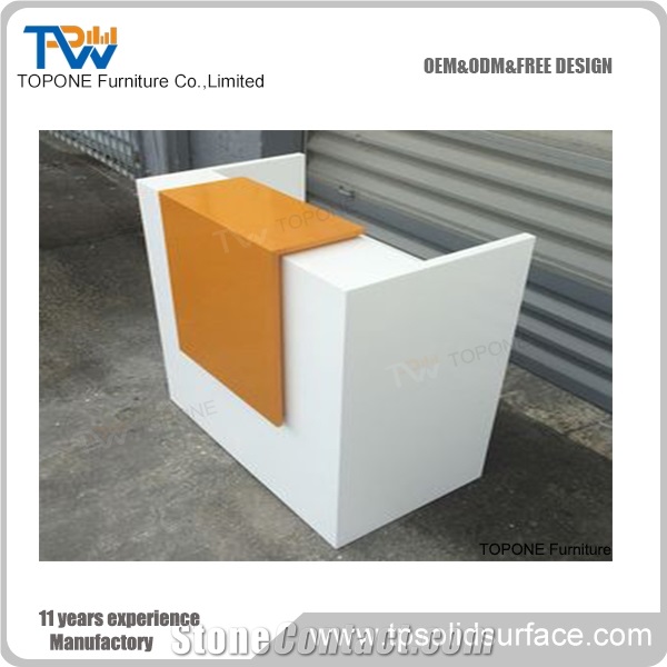 small office reception table