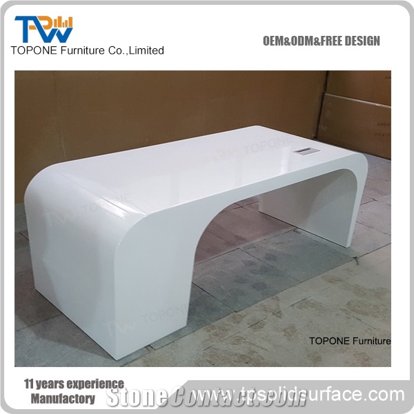 New Products Office Furniture Mable Stone Executive Office Desk