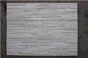 White Quartzite Culture Stone,Natural Ledge,Interior Stone