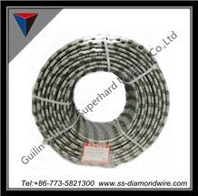 Diamond Plastic Wire for Granite Processing Diamond Granite Cutting Saw