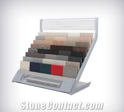 Countertop Stone Quartz Granite Ceramic Display Stand Rack
