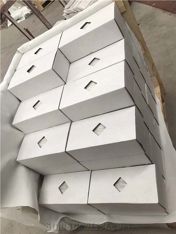 Bianco Carrara a White Italy Marble Polished Skirting Tiles,Marble Wall Covering Machine Cutting Panel with Good Packing