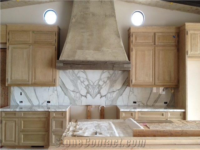 Calacatta Carrara White Marble Panel Tiles Walling,Floor Covering