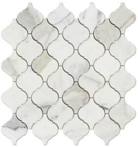 Calacatta Gold Marble Mosaic Tiles for Kitchen Backsplash Desoration