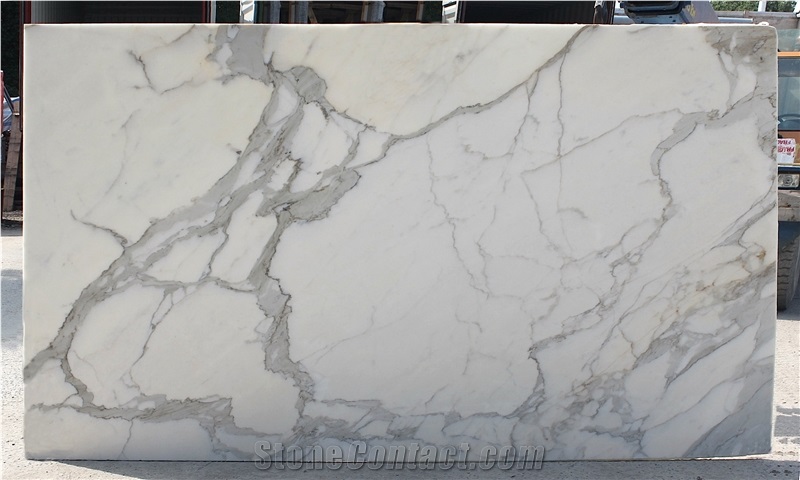 Calacatta White Marble Slabs,Polished Walling Panel Tiles,Flooring