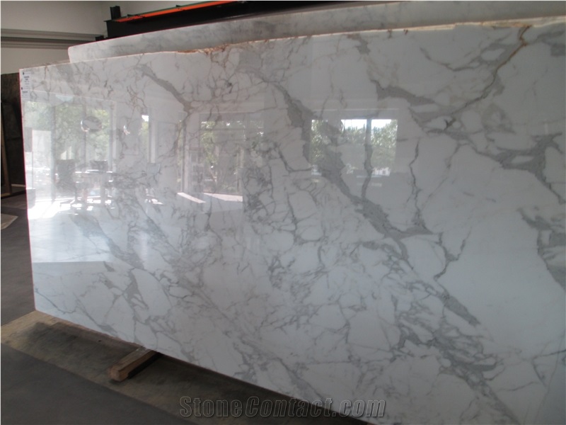 Calacatta White Marble Slabs,Polished Walling Panel Tiles,Flooring