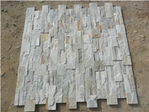 China Multicolor Slate Cultured Stone,Wall Cladding and Flooring Tiles,Natural Stone Veneer,Indoor and Outdoor Decoration,Wholesale Price