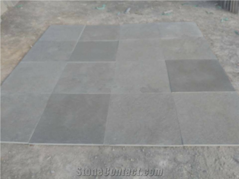 Madras Grey Lime Stone Slabs & Tiles, Lime Grey Limestone Slabs & Tiles