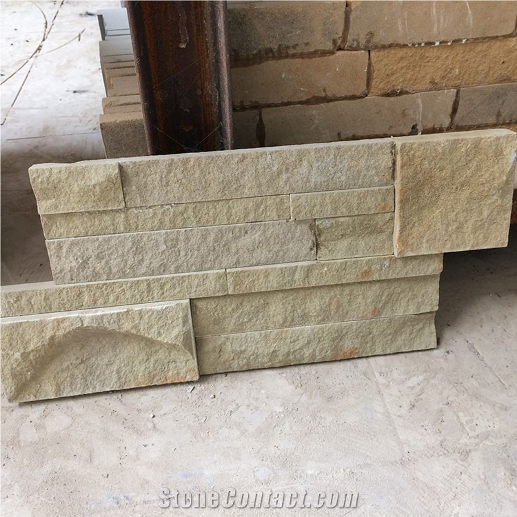 Chinese Sandstone Culture Stone for Walls Natural Stone for Villa