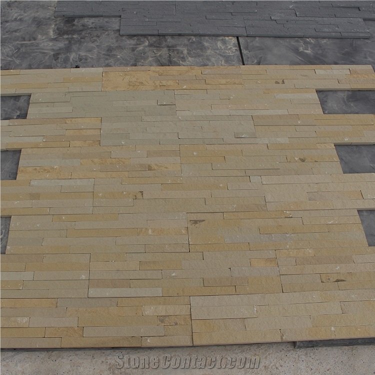 Natural Sandstone Culture Stone 3d Wall Cladding