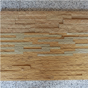 Natural Sandstone Culture Stone 3d Wall Cladding