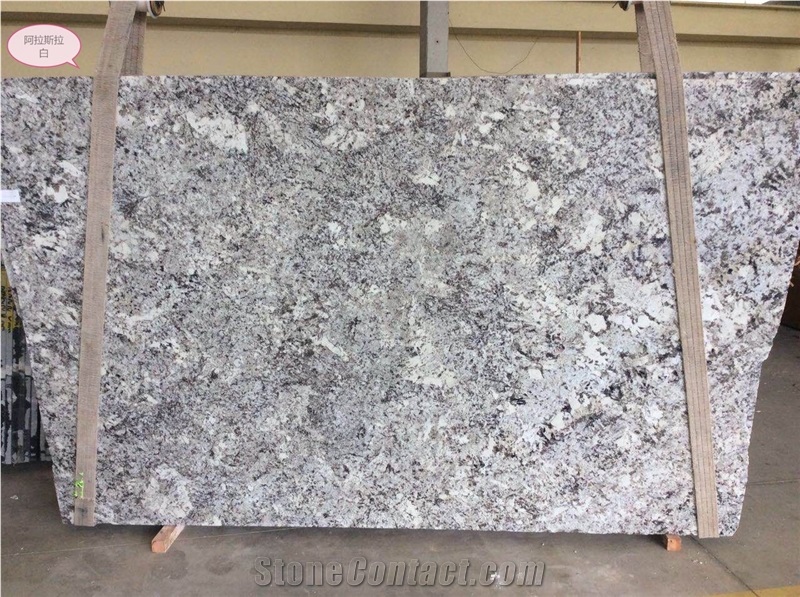 Alaska White Granite Slab ;Granite Floor Tiles ,Floor Covering,Granite Titles;