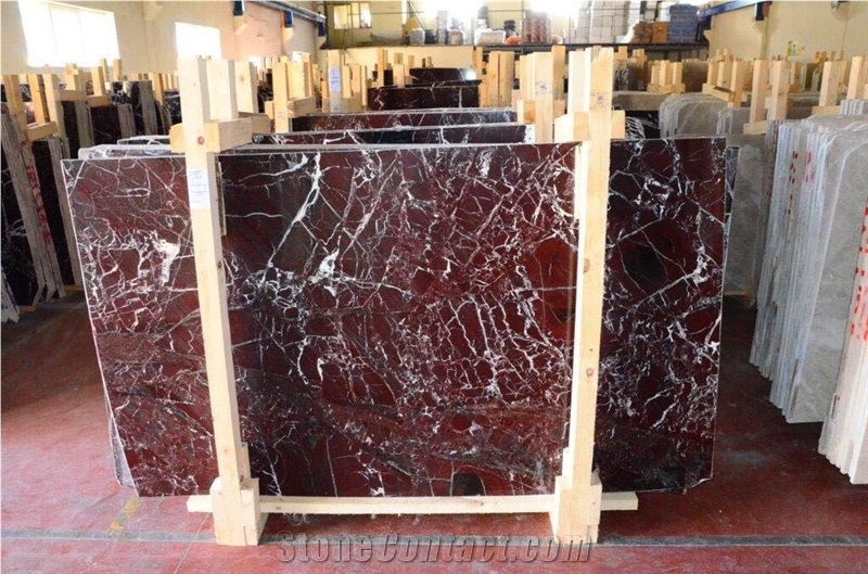 Padrino Red Slabs & Tiles, Rosso Levanto Red Marble Slabs & Tiles