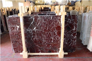 Padrino Red Slabs & Tiles, Rosso Levanto Red Marble Slabs & Tiles