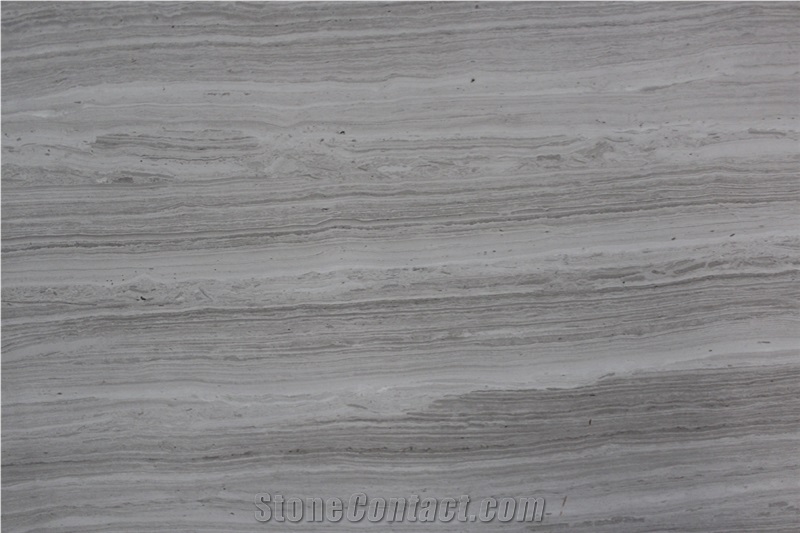 China Wooden Marble, Serpegiante Grey Marble Tiles