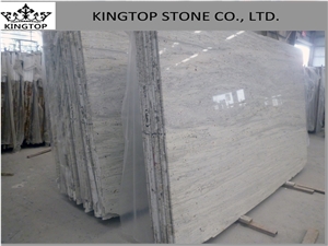 Natural Stone India Quarry New Thunder White Granite Slab