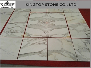 Polished Natural Stone Italy Calacatta Gold Tiles