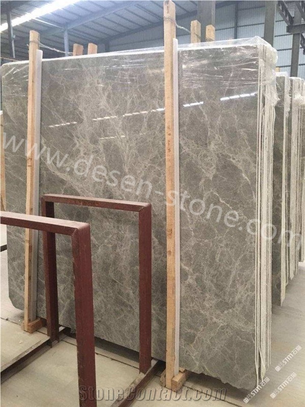 China Baltic Gray Tundra Gray Savana Spider Marble Stone Slabs&Tiles