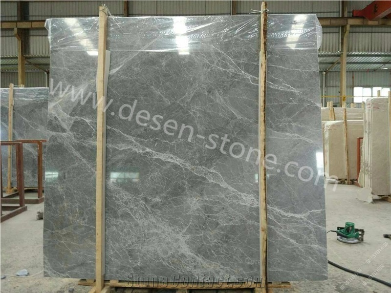 China Baltic Light Grey/Gray Emperador Marble Stone Slabs&Tiles Floor