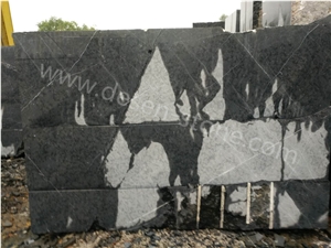 China Black Nero Marquina Marble Stone Blocks