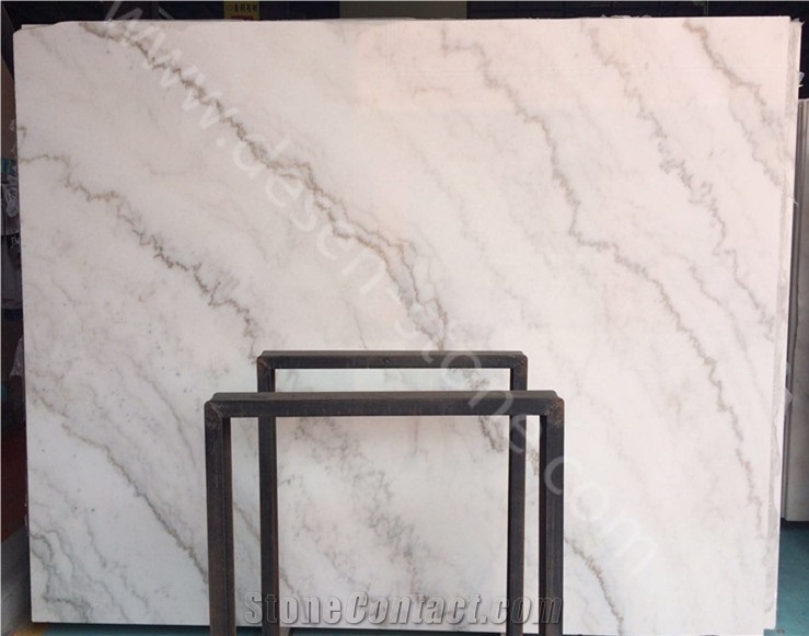 China Carrara White Guangxi White Guangxi Bai Marble Slabs&Tiles, Guangxi Ivory Jade White Marble for Cut to Size/Wall Covering Tiles/Bathroom Wall