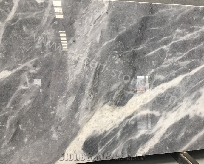 China Cloudy Grey Marble Stone Slabs&Tiles, Aether Grey/Shay Grey/Ash Grey&Gray Marble Stone Walling, Marble Floor Covering Tiles/Hotel Project Paving