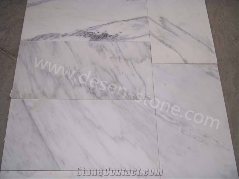 China Dynasty Oriental Eastern Snow White Marble Stone Slabs&Tiles