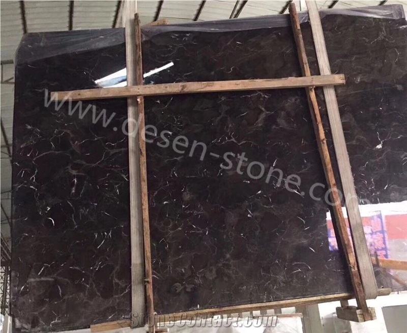 China Marron Dark Brown Emperador Marble Stone Slabs&Tiles Background