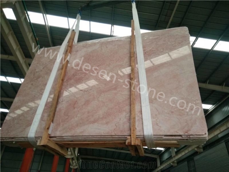China Rose Cream Marble Slabs&Tiles, Cream Rose Marble for Countertops/Wall Covering Tiles/Floor Covering Tiles/Wall Cladding/Background/Jumbo Pattern