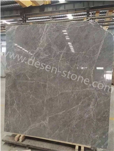 Chinese Baltic Grey/Gray Creama Silver Shadow Marble Stone Slabs&Tiles