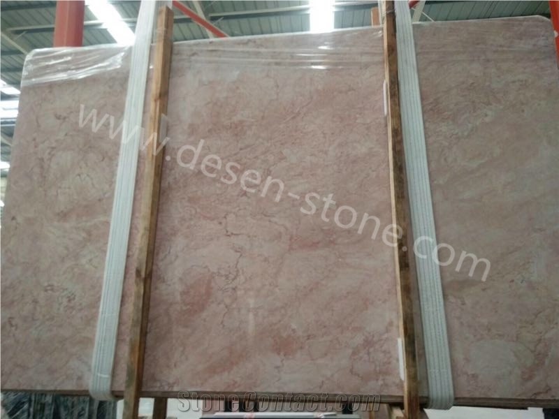 Cream Rose Marble Stone Slabs&Tiles, Hubei Rose Cream/Rosa Creama Marble Bathroom Vanity Tops/Kitchen Counter Tops/Skitings/Tv Set/Background/Pattern