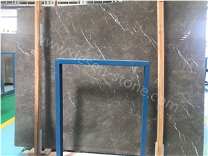 Cyprus Grey Marble Slabs&Tiles, Kibris Gri/Cyprus Ash Gray Marble Turkey Stone Flooring, Marble Floor Covering Tiles