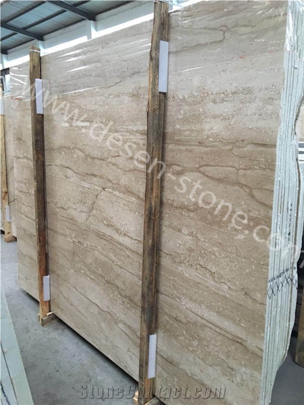 Daino Beige Marble Slabs&Tiles, Dino Beige/Dino Wooden/Turkish Daino Reale/Diao Marble Stone Wall Cladding/Bookmatching/Cut to Size for Kitchen Countertop