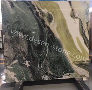 Fantastic Green Marble Stone Slabs&Tiles, Dreaming Green